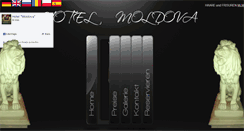 Desktop Screenshot of hotel-moldova.de