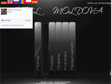 Tablet Screenshot of hotel-moldova.de